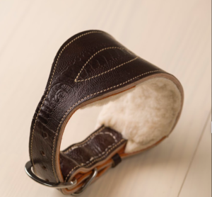 ostrich-leather-dog-collars